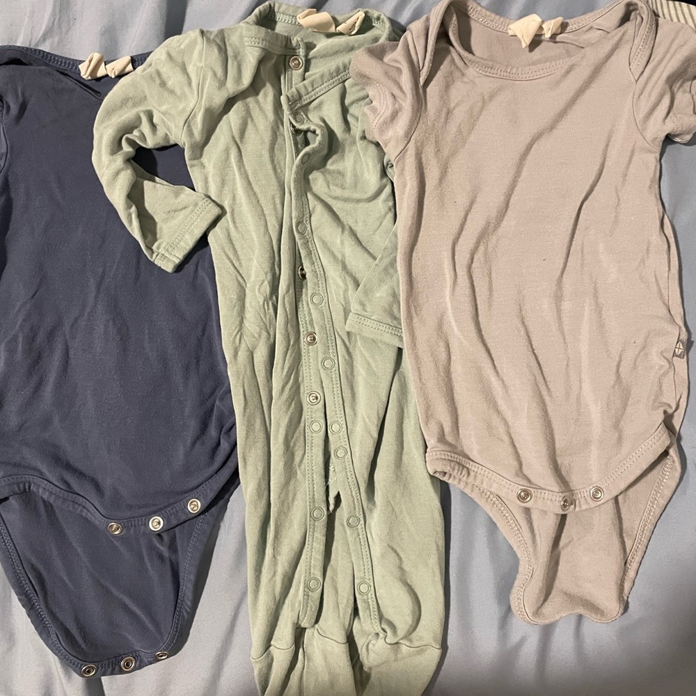 Kyte baby clothes - 3 piece Lot